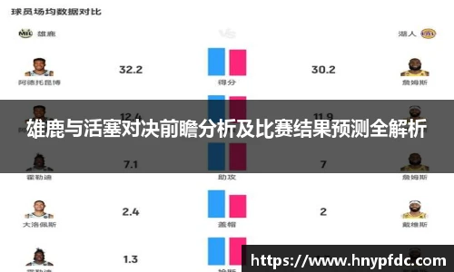 雄鹿与活塞对决前瞻分析及比赛结果预测全解析